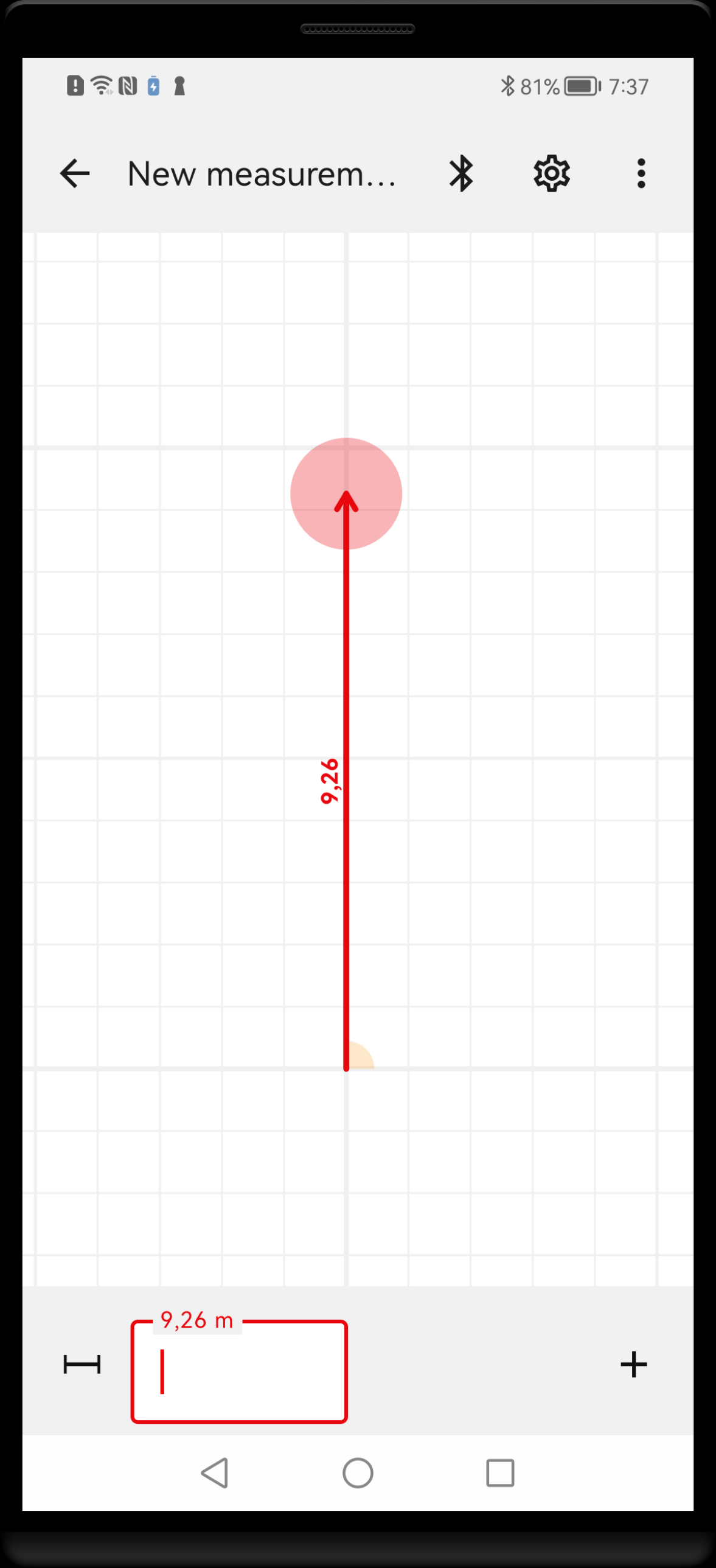 Measurement bar